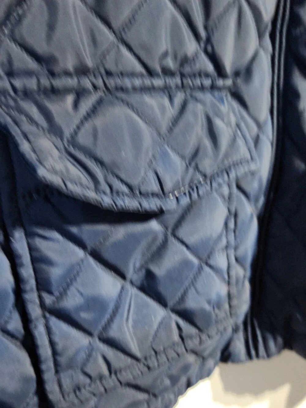 Place Navy Quilted Hooded Puffer Jacket Big Kids Sz XXL